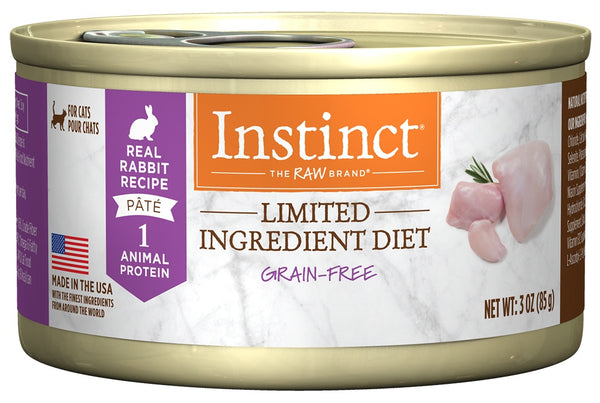 Instinct Grain-Free LID Rabbit Canned Cat Food