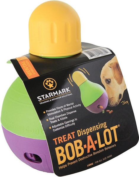 Bob-a-Lot Treat Dispensing Dog Toy