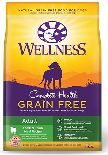 Grain-Free Complete Health Adult Lamb & Lamb Meal Recipe Dry Dog Food