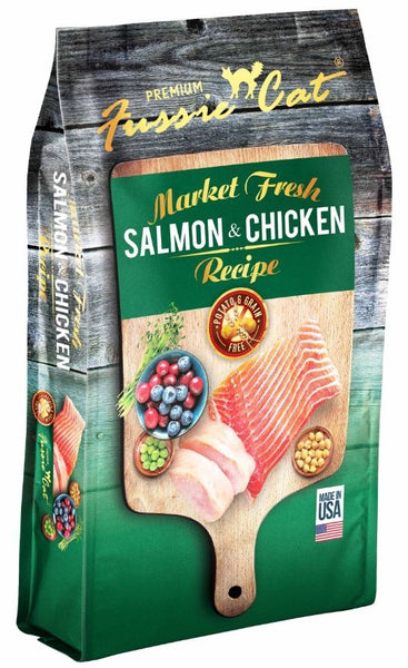 Market Fresh Grain-Free Salmon & Chicken Recipe Dry Cat Food