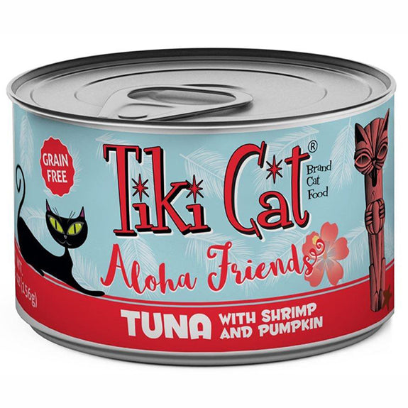 Aloha Friends Grain-Free Tuna with Shrimp and Pumpkin Canned Cat Food