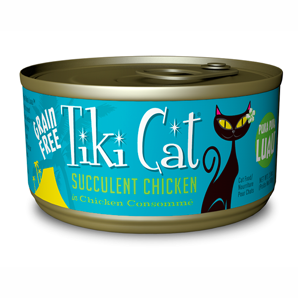 Puka Puka Luau Grain-Free Succulent Chicken in Chicken Consomme Canned Cat Food