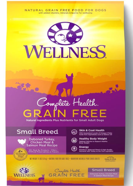 Complete Health Grain-Free Small Breed Deboned Turkey, Chicken Meal and Salmon Meal Recipe Dry Dog Food