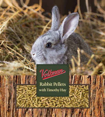 Vitamin Enriched Rabbit Food Pellets with Timothy Hay