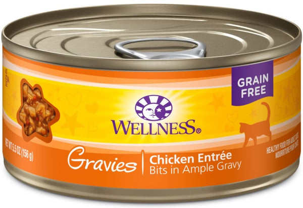 Gravies Natural Grain-Free Chicken Dinner Canned Cat Food