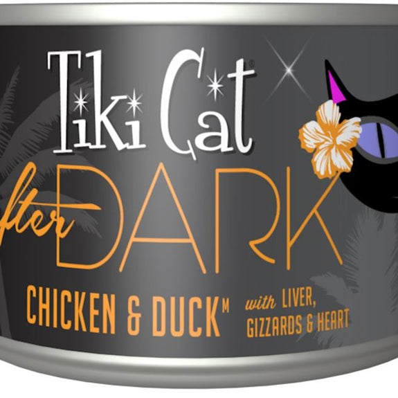 Tiki Cat After Dark Grain Free Chicken and Duck Canned Cat Food