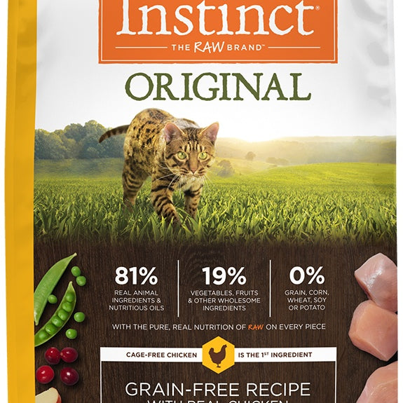 Nature's Variety Instinct Original Grain Free Recipe with Real Chicken Natural Dry Cat Food