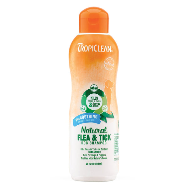 Natural Flea and Tick Shampoo Plus Soothing