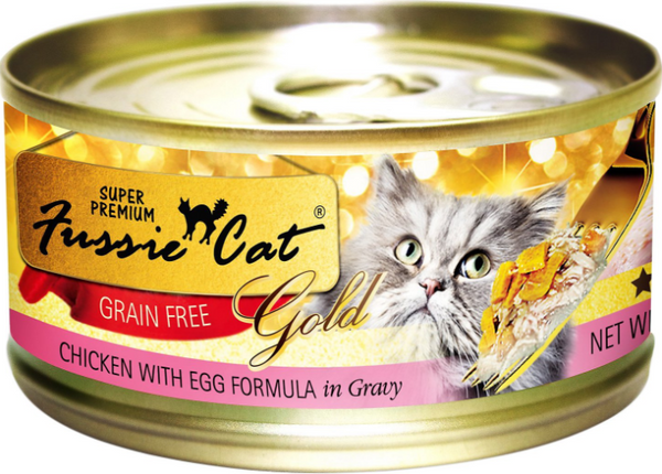 Super Premium Chicken with Egg in Gravy Grain-Free Canned Cat Food