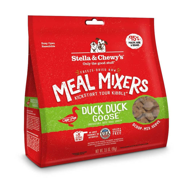 Freeze-Dried Raw Duck Duck Goose Meal Mixers Grain-Free Dog Food Topper