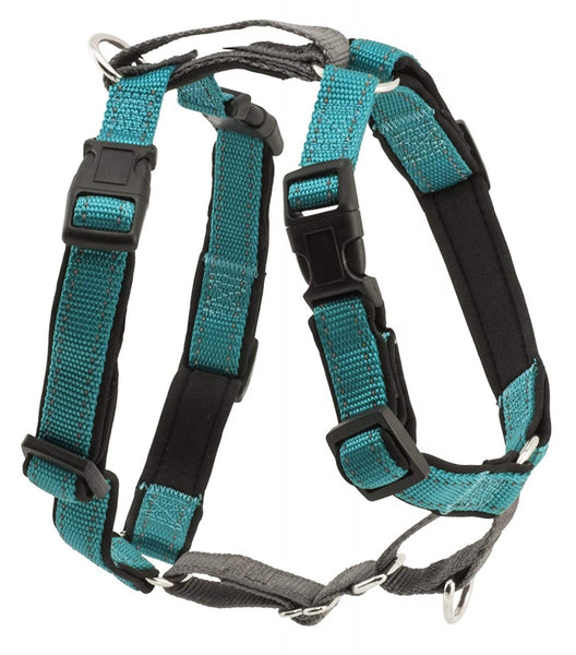 3 in 1 Teal Dog Harness
