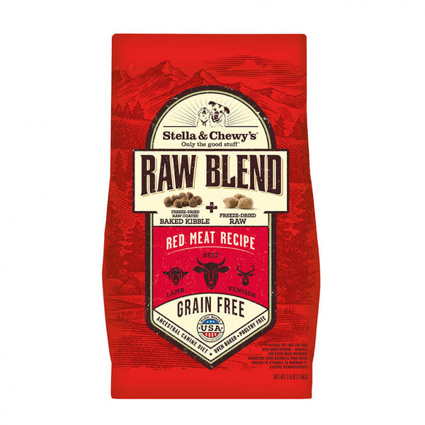 Raw Blend Kibble Red Meat Recipe Dry Dog Food
