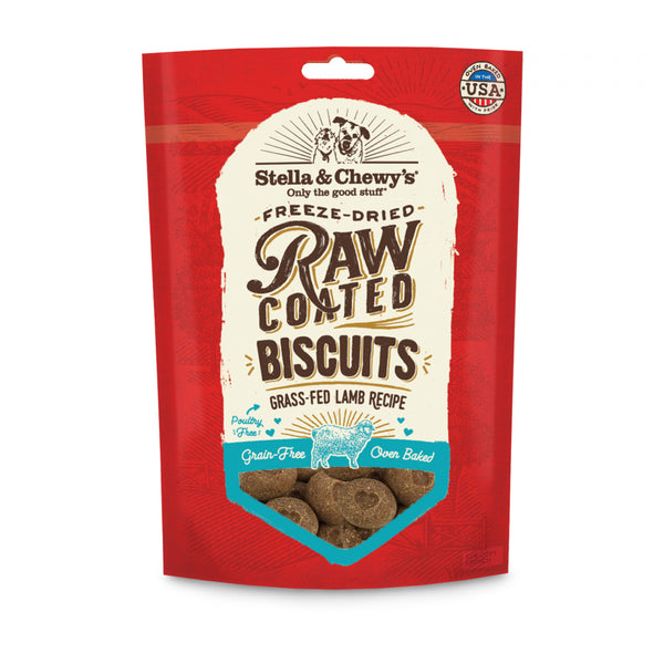 Raw Coated Biscuits Grass Fed Lamb Recipe Dog Treats