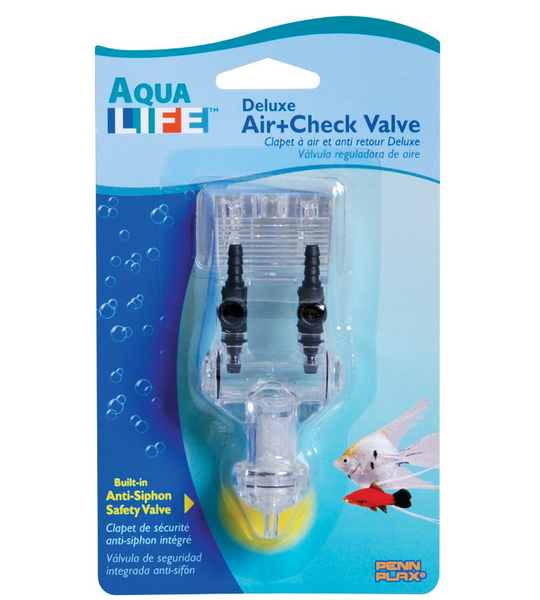 Aqua Life Deluxe Air + Check Valve for Aquariums