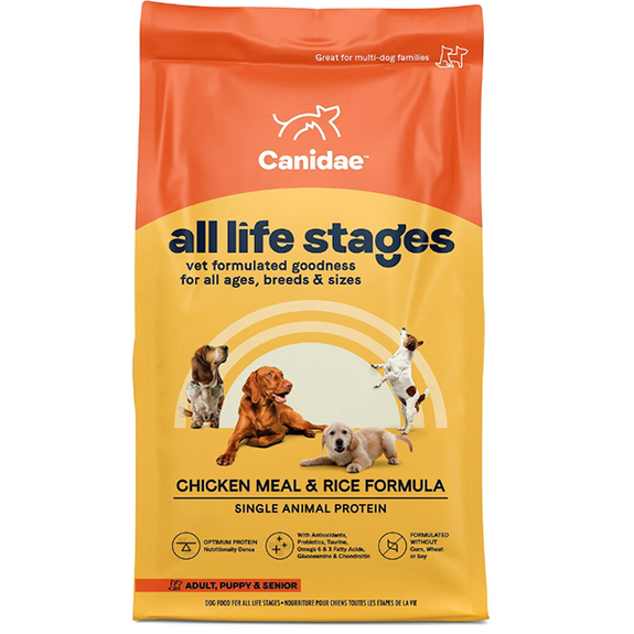 All Life Stages Chicken Meal and Rice Formula Dry Dog Food