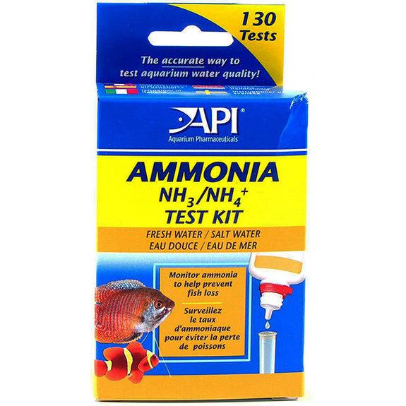 Ammonia ( NH3 & NH4 ) Freshwater & Saltwater Aquarium Test Kit