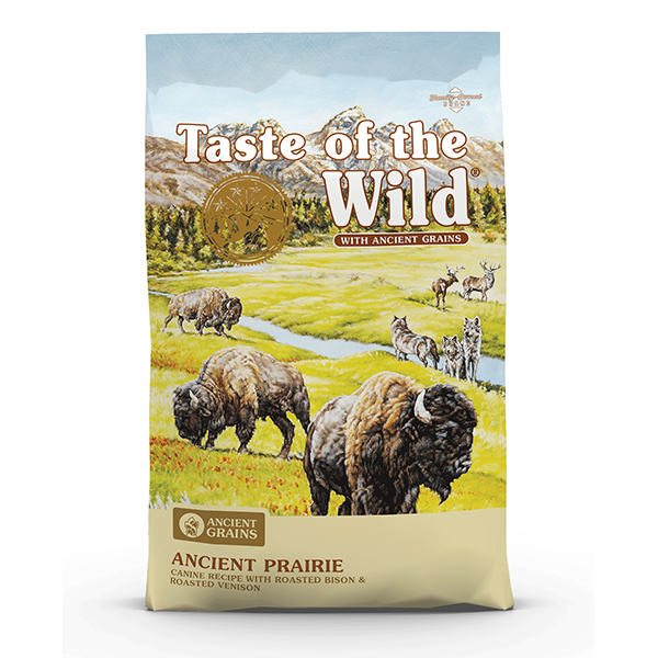Ancient Prairie with Bison & Venison with Ancient Grains Dry Dog Food