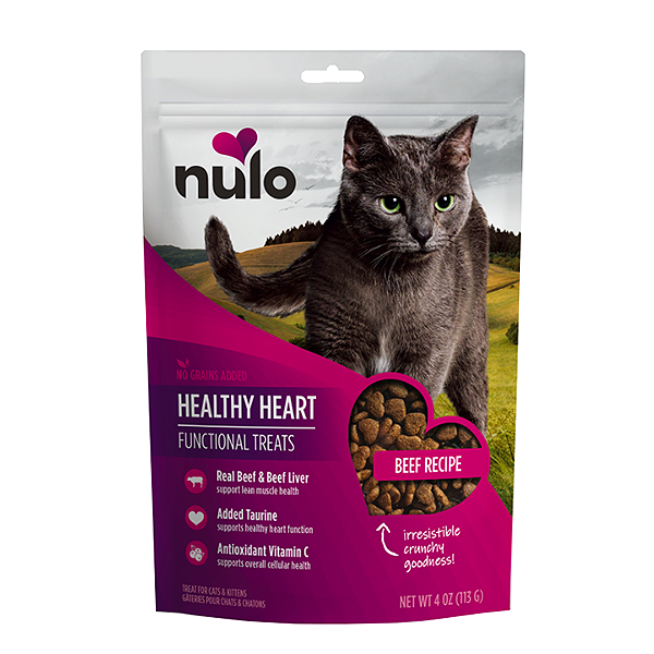 Healthy Heart Beef Recipe Functional Crunchy Grain-Free Cat Treats