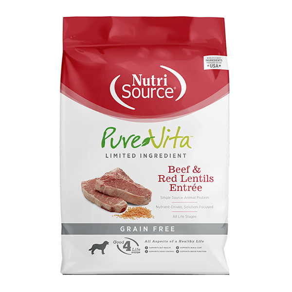 Beef & Red Lentils Entrée Limited Ingredient Grain-Free Dry Dog Food