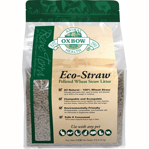Bene Terra Eco-Straw Pelleted Wheat Straw Litter