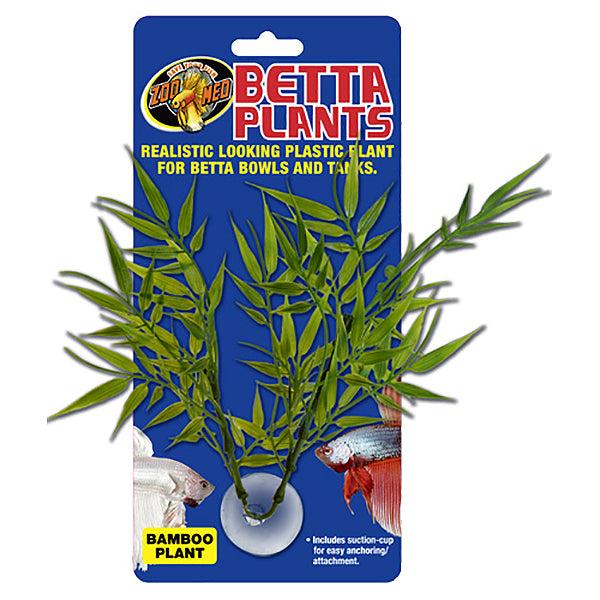 plastic plants in betta tank Zoo Med Bamboo Betta Plant