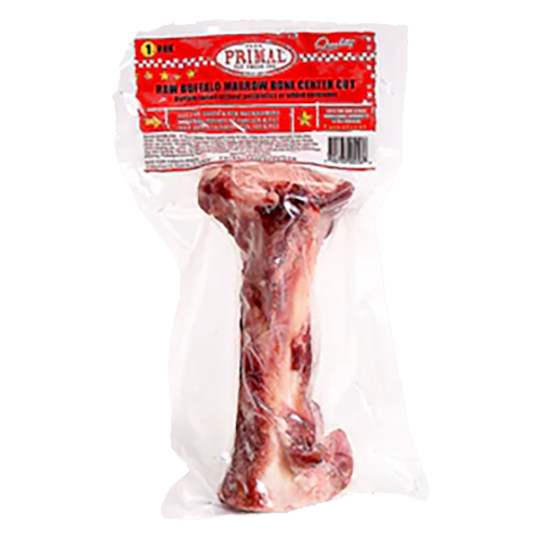 Raw Recreational Buffalo Marrow Frozen Bone Dog Chew