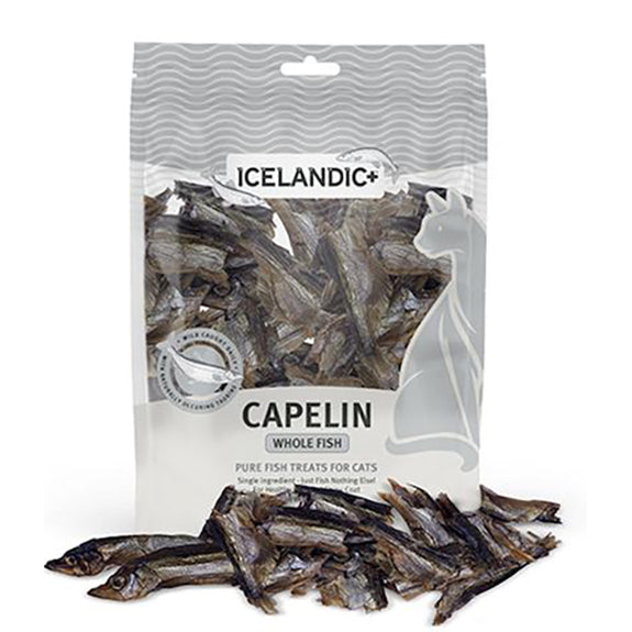Capelin Whole Fish & Pieces Air Dried Grain-Free Cat Treats
