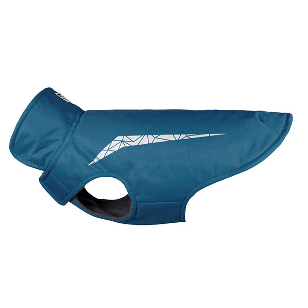 Cascade Coat Reflective & Water Resistant Dog Jacket Arctic Blue