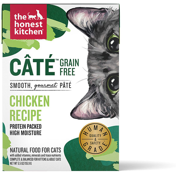 Cate Gourmet Pate Chicken Recipe Grain-Free Wet Carton Cat Food