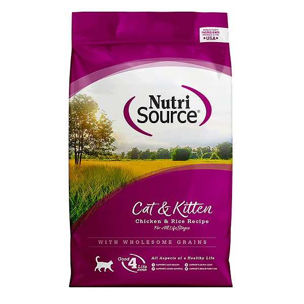 Cat & Kitten Chicken & Rice Recipe Dry Cat Food