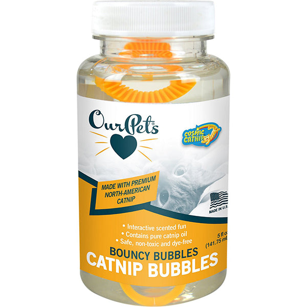 Cosmic Catnip Bouncy Bubble Cat Toy