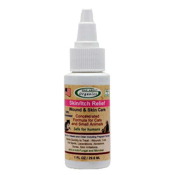 Organic Skin Itch Relief Cat & Small Animal Healing Drops