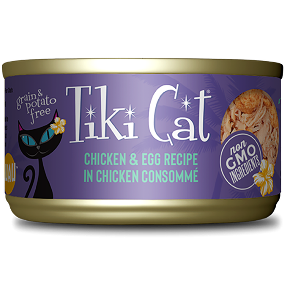 Koolina Luau Chicken & Egg in Chicken Consomme Grain-Free Wet Canned Cat Food