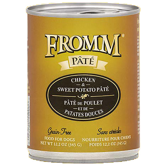 Chicken & Sweet Potato Pate Grain-Free Wet Canned Dog Food