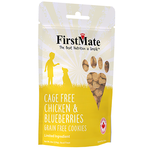 Cage-Free Chicken Meal & Blueberries Grain-Free Crunchy Dog Treats