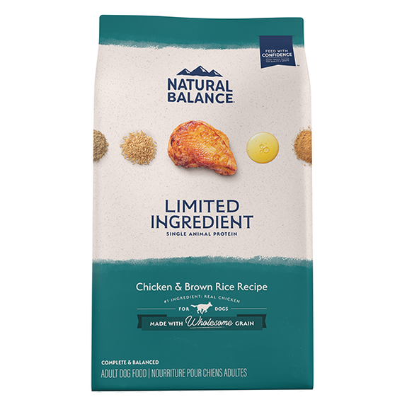Limited Ingredient Diet Chicken & Brown Rice Recipe Dry Dog Food