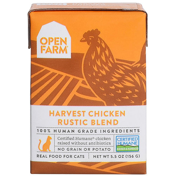 Harvest Chicken Rustic Blend Grain-Free Wet Cat Food Cartons