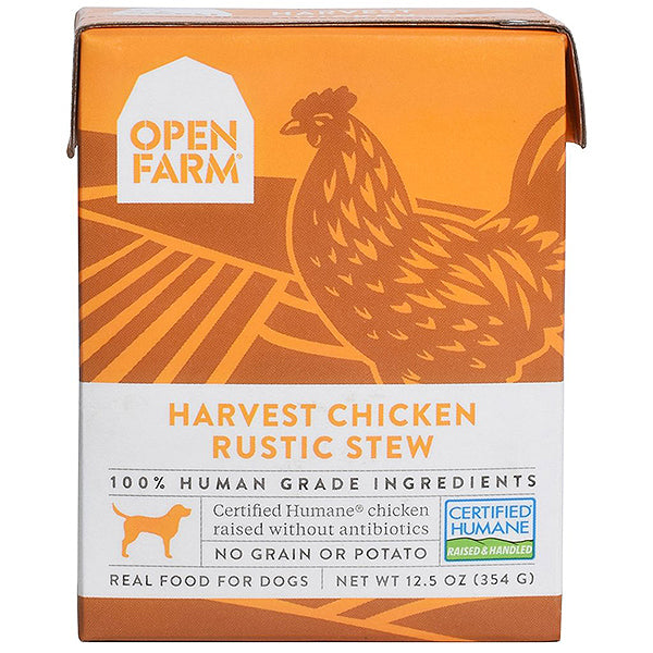 Harvest Chicken Rustic Stew Grain-Free Wet Dog Food Cartons