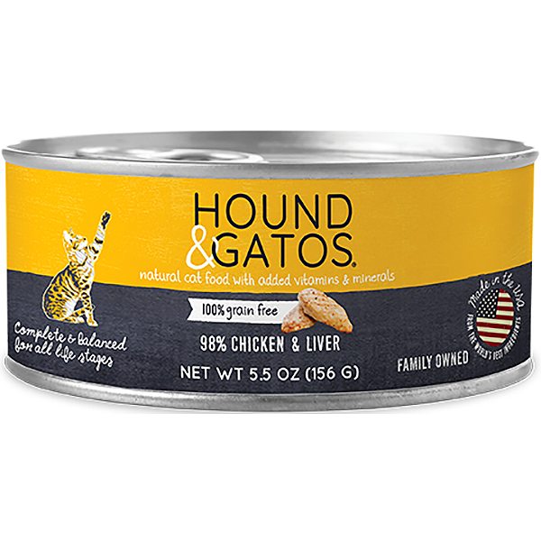 98% Chicken & Chicken Liver Formula Grain-Free Wet Canned Cat Food