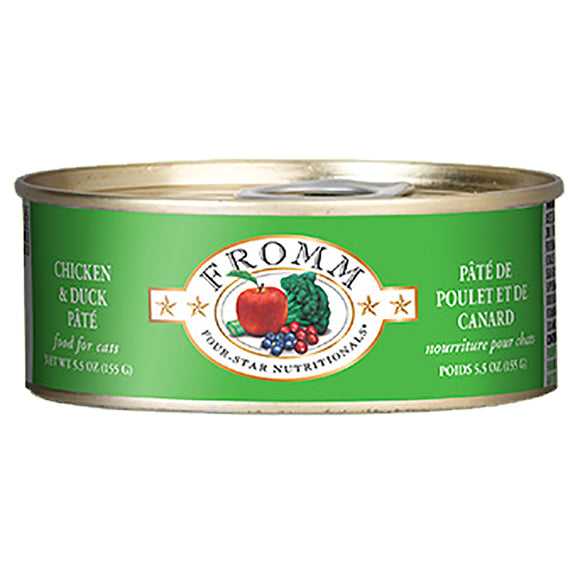 Chicken & Duck Pate Grain-Free Wet Canned Cat Food