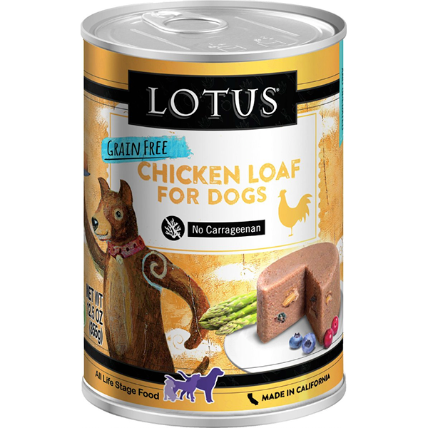 Chicken Loaf for Dogs Grain-Free Wet Canned Dog Food