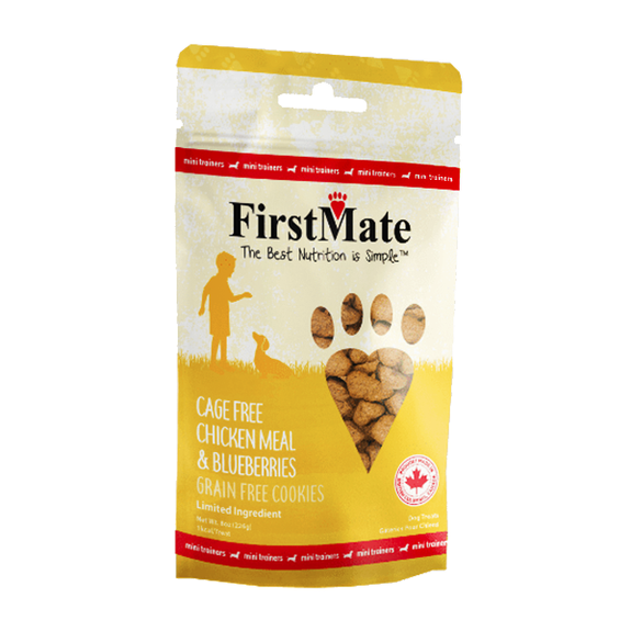 Cage-Free Chicken Meal & Blueberries Grain-Free Mini Dog Training Cookies
