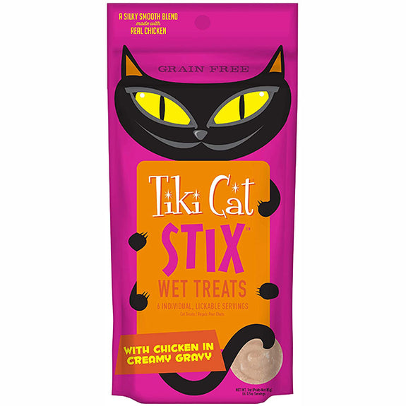 Stix Chicken Grain-Free Wet Mousse Cat Treats