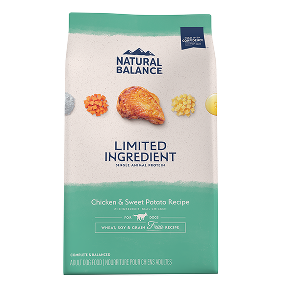 Limited Ingredient Diet Sweet Potato & Chicken Recipe Grain-Free Dry Dog Food