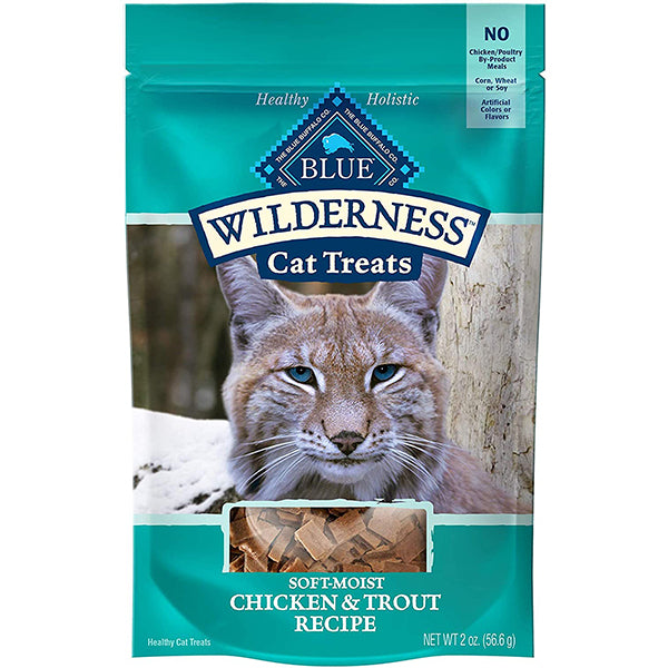 Wilderness Chicken & Trout Grain-Free Soft Cat Treats