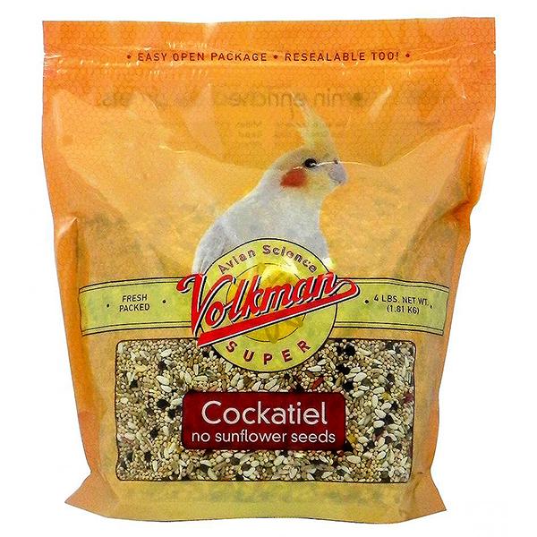 Avian Science Super Cockatiel No Sunflower Seeds Bird Food