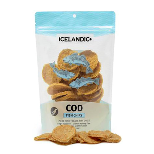 Cod Fish Chips Pure Fish Grain-Free Crunchy Dog Treats