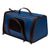 Come Along Small Animal Travel Carrier with Handle & Zippers