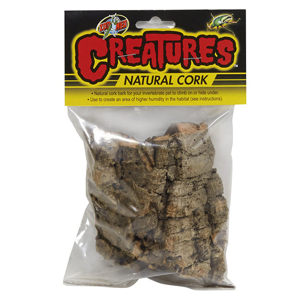 Creatures Natural Cork Invertibrate Terrarium Decor