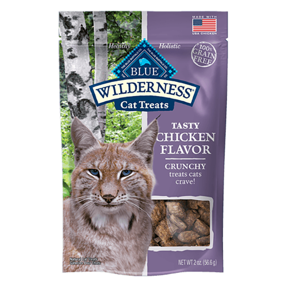 Wilderness Chicken Grain-Free Crunchy Cat Treats